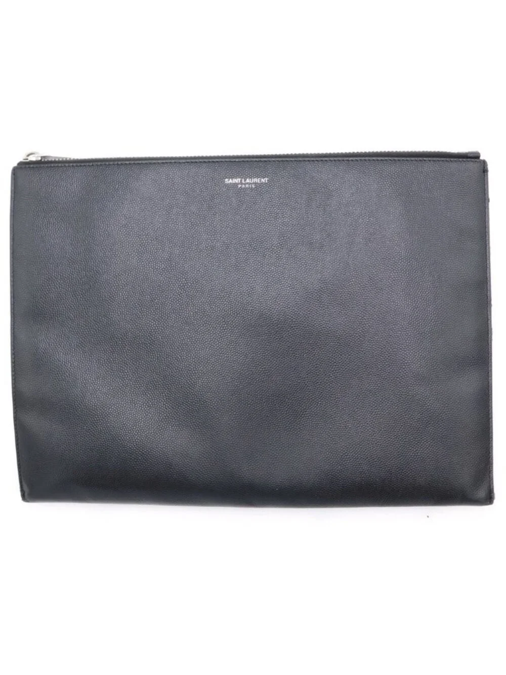 Saint Laurent Paris Clutch Second Black